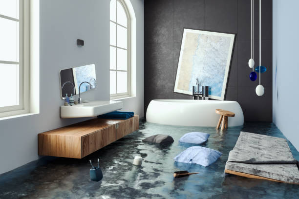 Water damage restoration process in Riverside, PA